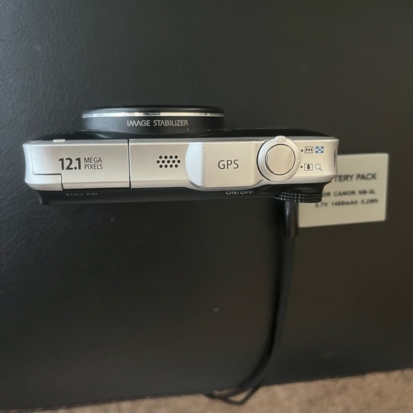 Canon PowerShot SX230 HS Black Digital Camera with one battery Pre-owned - Picture 4 of 5